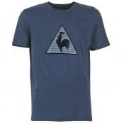 Magasin Le Coq Sportif Geo T Marine - T-Shirts Manches Courtes Homme Paris